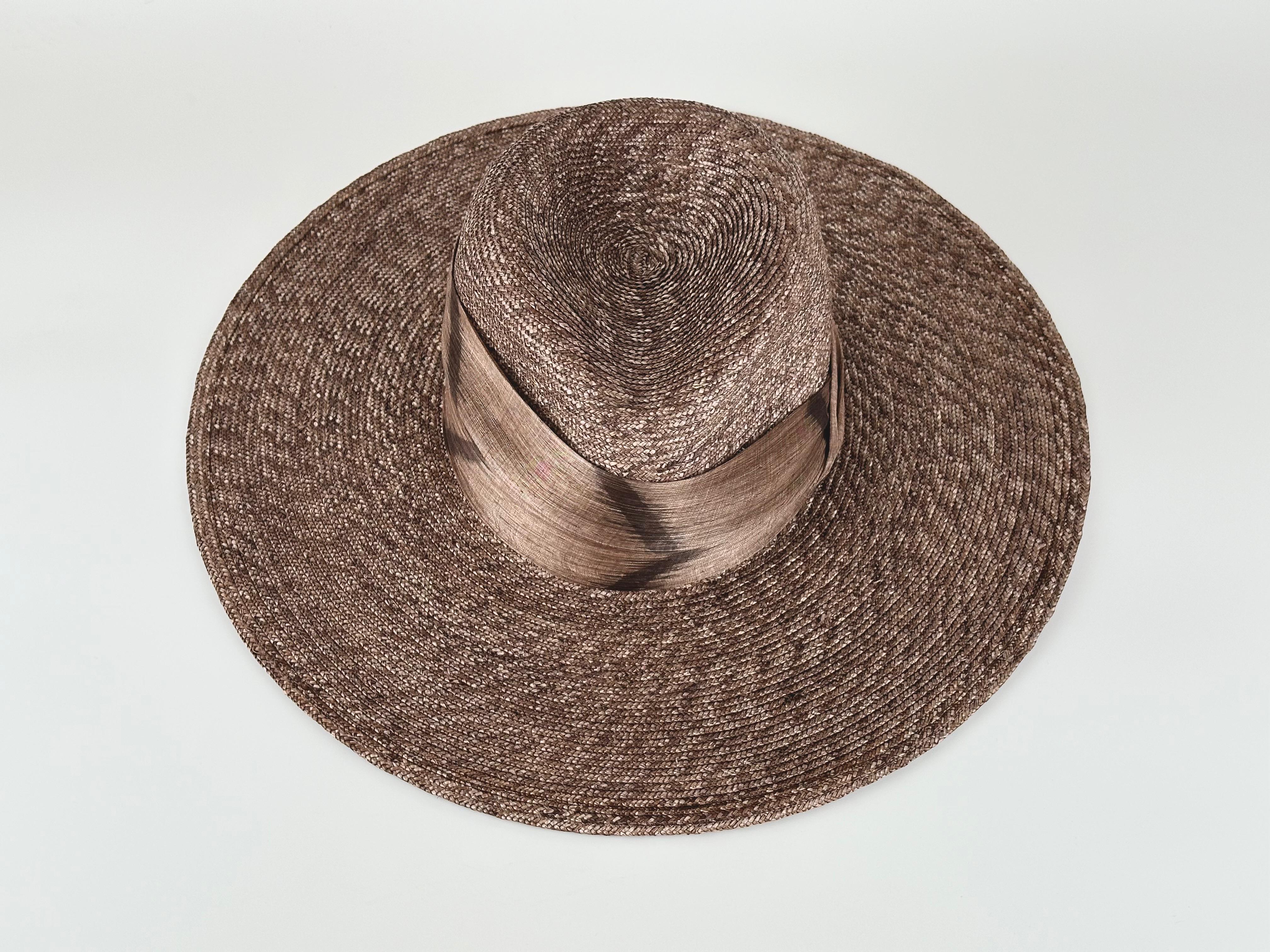 Sombrero de paja GAIA Mujer para Invitadas de Boda - Nana Golmar