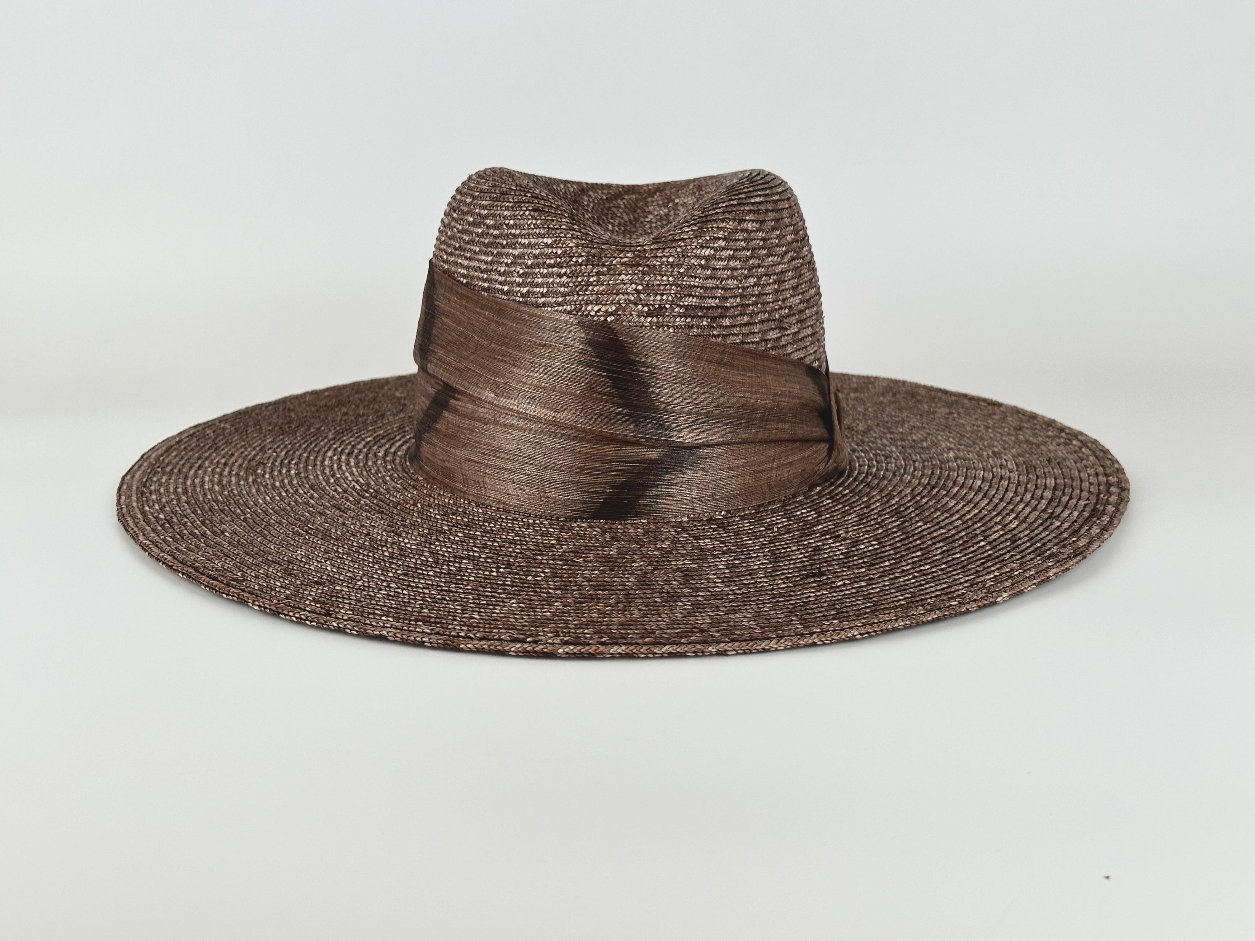 Sombrero de paja GAIA Mujer para Invitadas de Boda - Nana Golmar